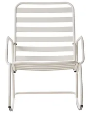 Garden Rocking Chair TURI Metal Off-White_1020870