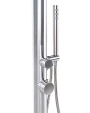 Freestanding Outdoor Shower BELIZON Silver_1078956