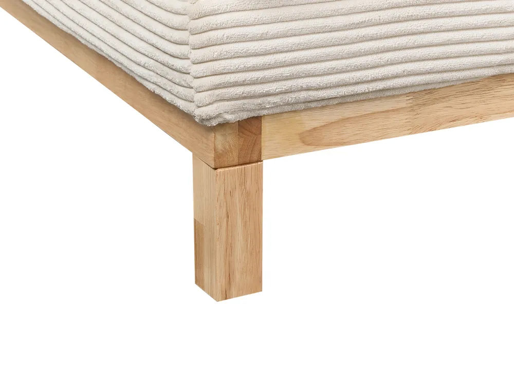 Hörnsoffa 4-sits SIGGARD II Manchester Ljusbeige Högervänd_944407