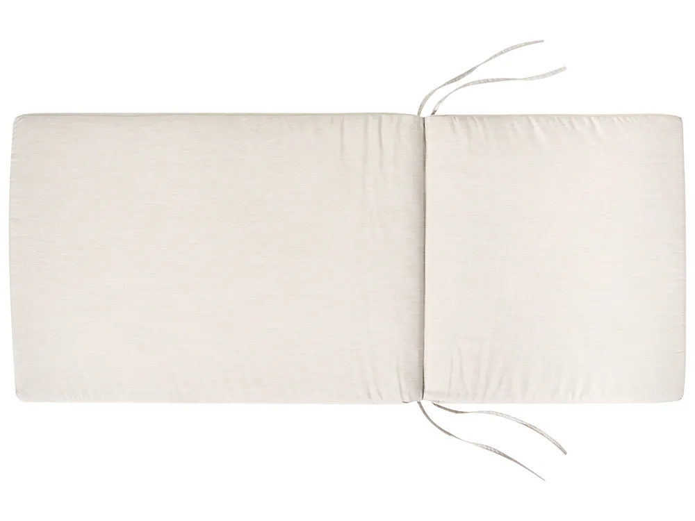 Set of 6 Back/Seat Cushions JAVA/AMANTEA PREMIUM 50 x 71 cm Light Beige_993986