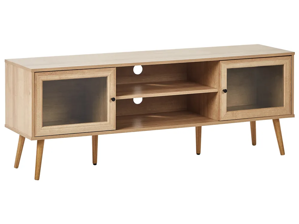 TV Stand ALBANY Light Brown