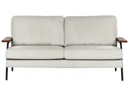 Sofa 3 Seater AKRANES Corduroy Light Grey_917522