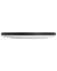 LED-taklampa VELORA med fjärrkontroll med dimmer Svart_1125313