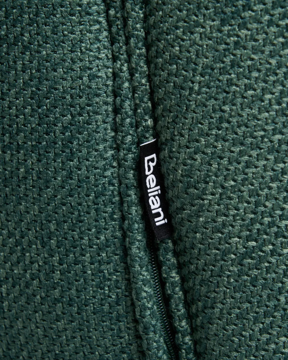 Office Chair CASTILE Faux Linen Dark Green_1072528