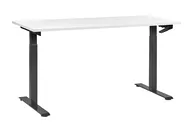 Manual Adjustable Standing Desk DESTINES 160 cm 72 cm White/ Black_898936