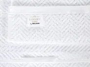 Set of 2 Towels MITIARO Terry Cotton White_841705