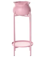 Växtställ MOKUREN 25 cm Metall Rosa_1033047