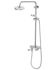 Duschblandare med regndusch GURARA Silver_797926