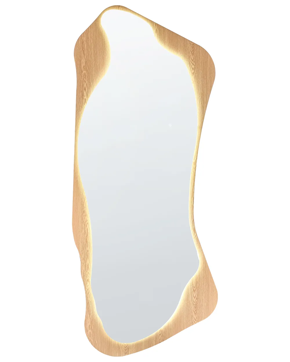 Wall Mirror LAMBLORE 58 cm 171 cm Light Brown_1135794