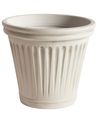 Plant Pot MAIZE 43 cm Light Beige