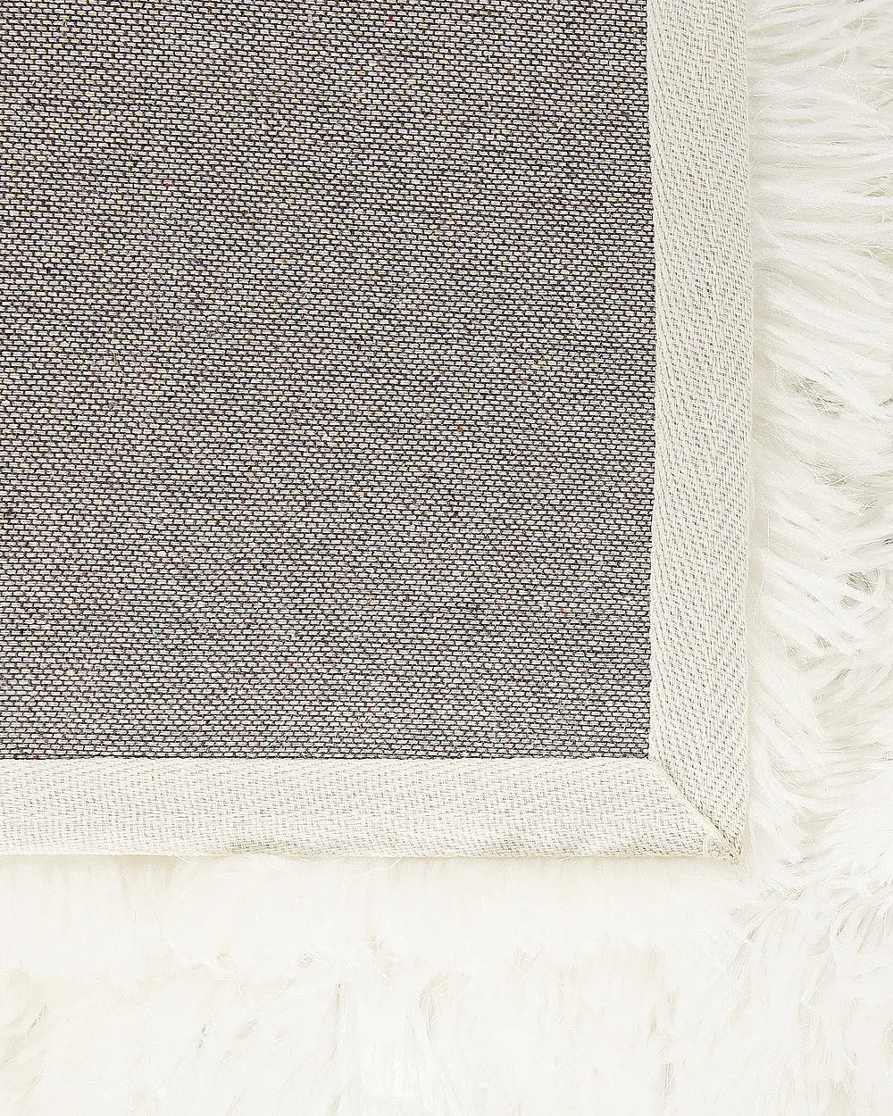 Shaggy Rug CIDE White 80 x 150 cm_996592