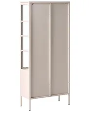 Vitriini OXTED 80 cm Metalli Beige_1069015