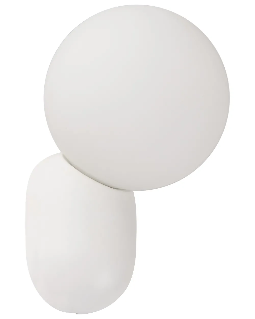 Set med 2 vägglampor HELME Vit_987413