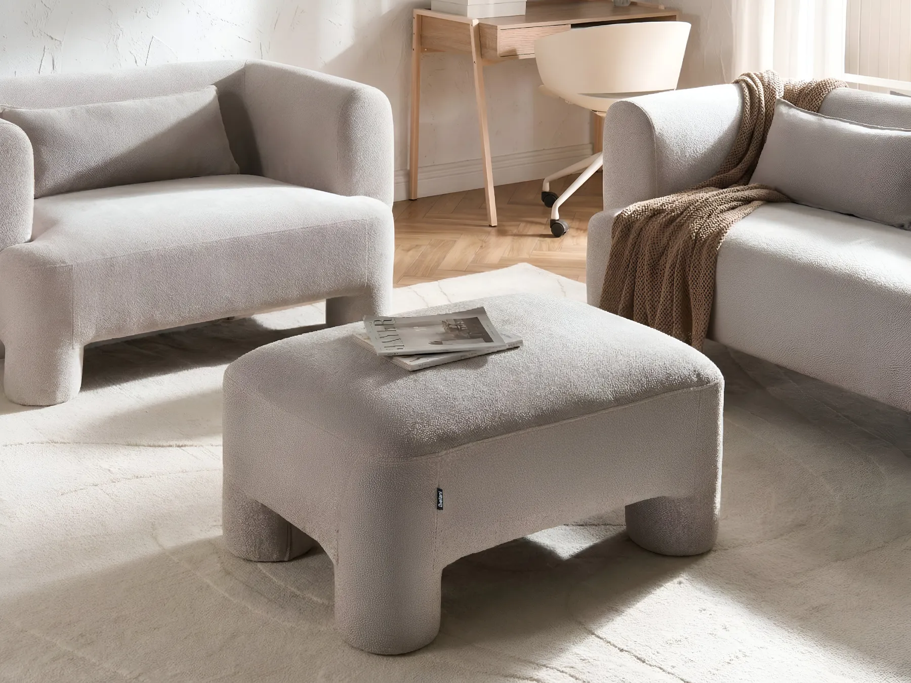 Suuri rahi HOGBO Kangas Beige_1050098
