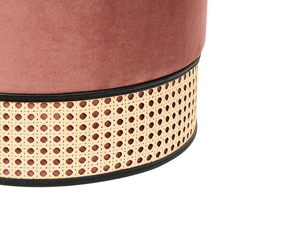 Pouffe YANKTON Velvet Pink_876773
