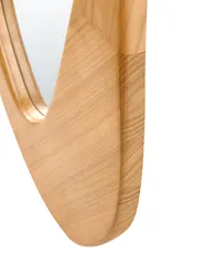 Wall Mirror SAUVILLE 50 cm 160 cm Light Brown_1144328