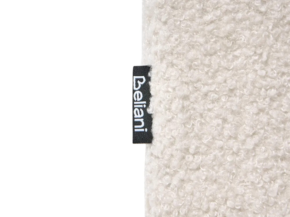 Fotpall KIVVIK Bouclé Off-White_1045616