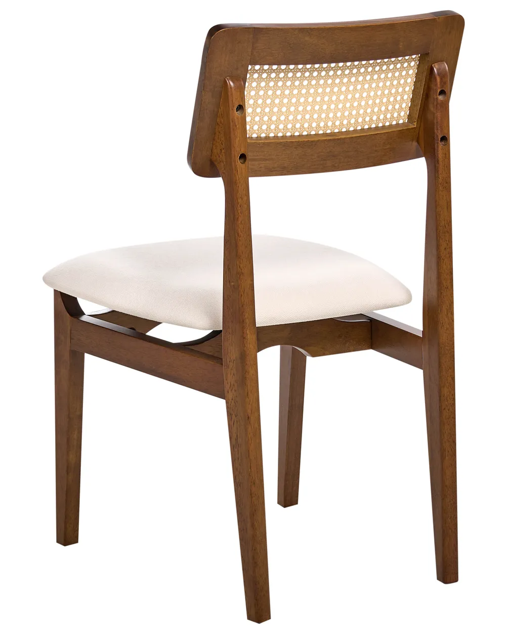 Set of 2 Dining Chairs RUBONIA Wood Dark Brown_1010596