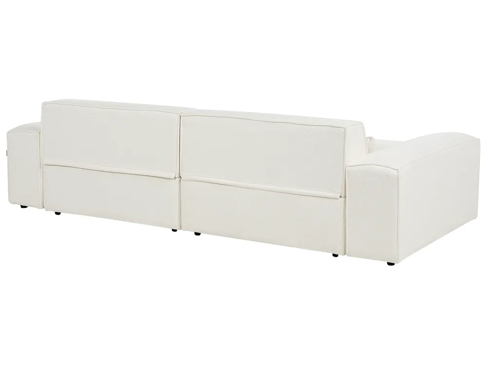 Modular Sofa 2 Seater HELLNAR Boucle Off-White_911314