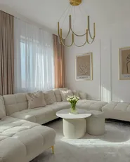 Soffbord LEONA Keramik Ljusbeige_983376