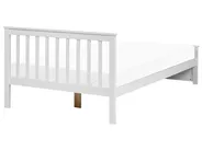 Säng med lamellram Furu OLENDON 120 x 200 cm Vit_1082179