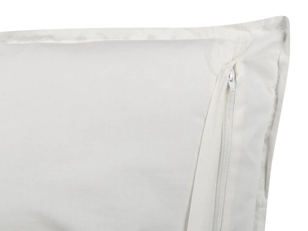 Koristetyynysetti 2 kpl CORDATA 45 x 45 cm Puuvilla Sininen Itämainen kuvio_838578