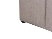 Ottoman Bed CASTELNAVET Fabric Taupe 180 x 200 cm (EU Super King)_972953