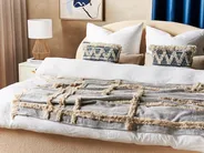 Blanket HOSPET Cotton 130 x 180 cm Grey_1079669