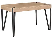 Matbord CAMBELL Taupe 130 cm 80 cm_1150467