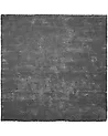 Korkeanukkainen matto DEMRE Tummanharmaa 200 x 200 cm