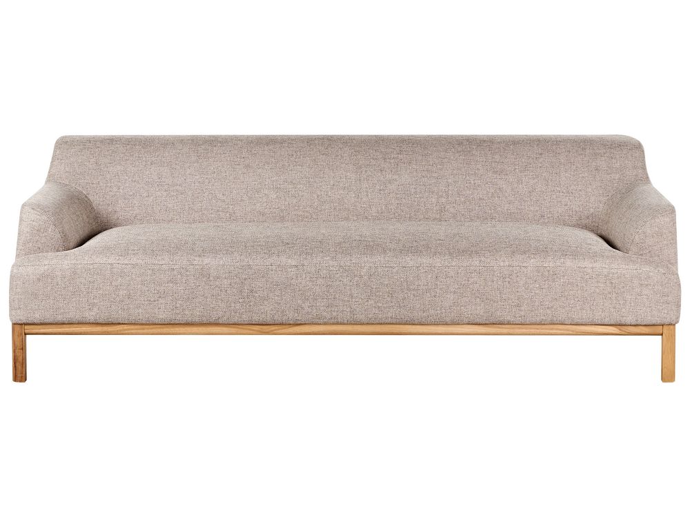 Soffa 3-sits SOSJO Ljusbrun