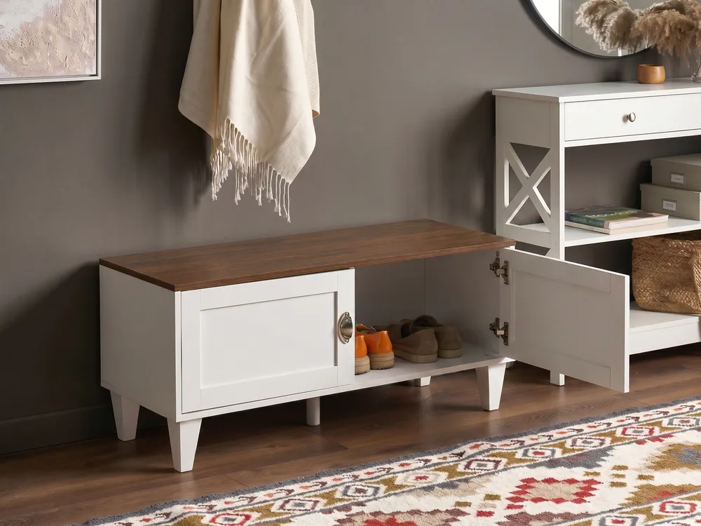 Shoe Storage Cabinet QUEBEC White_1073980