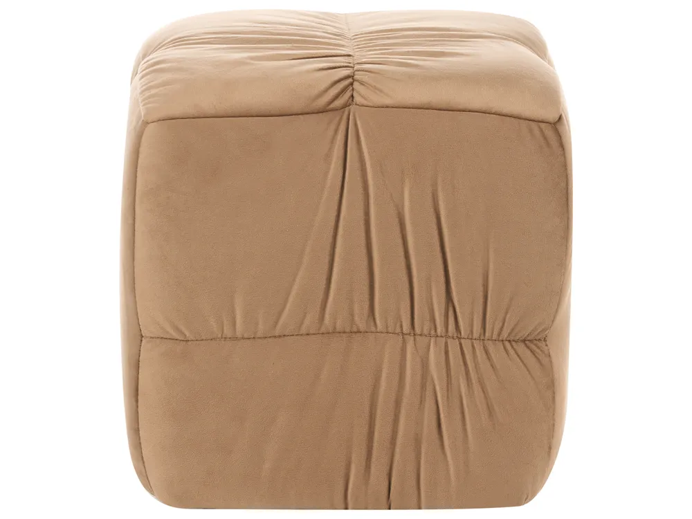 Sittpuff TURLEY Sammet Taupe_1081769