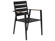 Garden Dining Set 8 Seater VALCANETTO/TAVIANO with Cushions Metal Black_846233