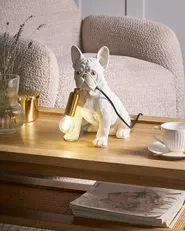 Table Lamp Dog BRUNO White_1066544