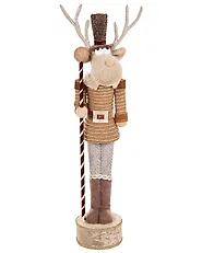 Koristesetti 2 kpl HAMARI 66/68 cm Karhu Poro Beige_1156743