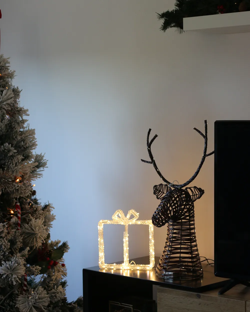 Outdoor Decoration LED KEMI 25 cm Christmas Gifts White_1035958