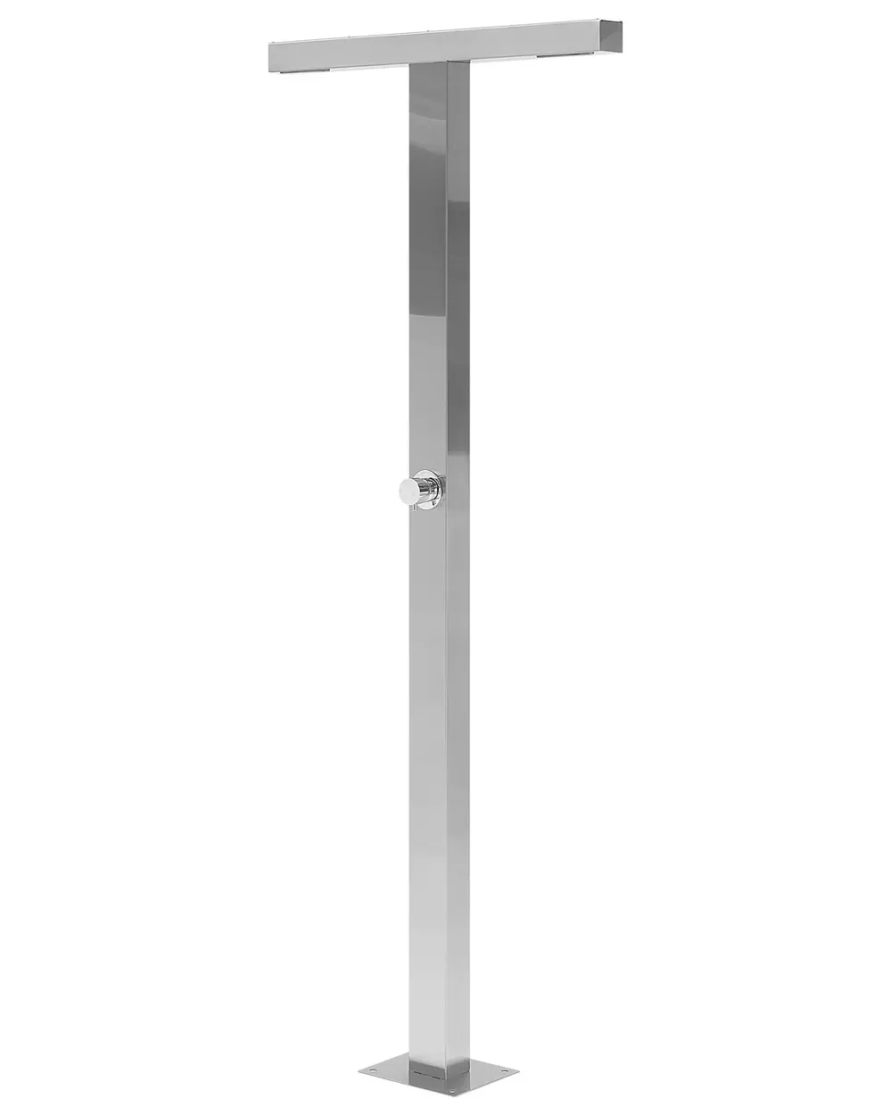 Freestanding Outdoor Shower URZULAI Silver