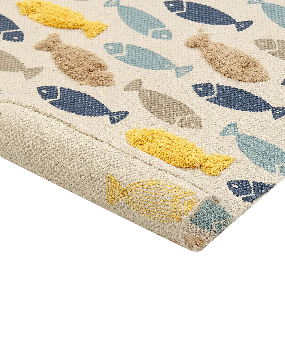 Kids Rug IPUH Multicolour 80 x 150 cm Cotton_866565