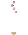 Floor Lamp ANADYR Glass Pink