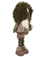 Sett med 2 juledekorasjoner PORRAS 44-57/57-70 cm Nisse Brun/grønn_1174995