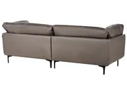 Sofa 3 Seater REVSNES Fabric Brown_965416