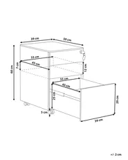 Storage Unit CAMI Metal Light Grey_782718