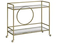 Kitchen Trolley KERRY Metal Gold_821298