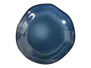 Set of 16 Dinnerware HAWTHORN Stoneware Blue_957381