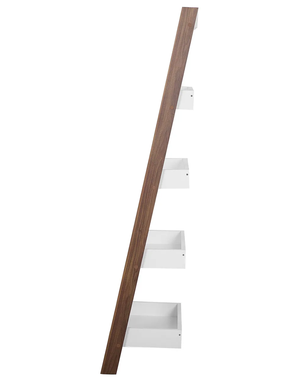 Öppen garderob med 5 hyllor MOBILE TRIO 164 cm Brun/ Vit_727329