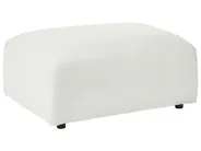 Modular Corner Sofa 3 Seater HEDE with Ottoman Boucle White Right Hand_1091970