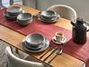 Set of 18 Dinnerware VIVANI Stoneware Grey