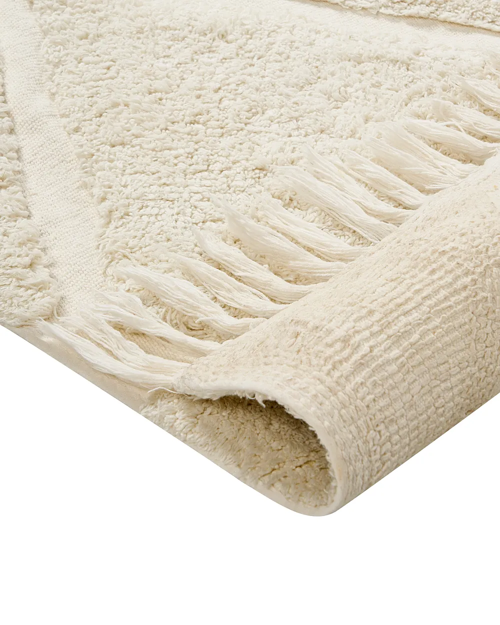 Kids Rug XELDEM  Light Beige 160 x 230 cm Cotton_1155233