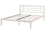 Sänky Metalli CUSSET 160 x 200 cm Vaaleanbeige_1162084